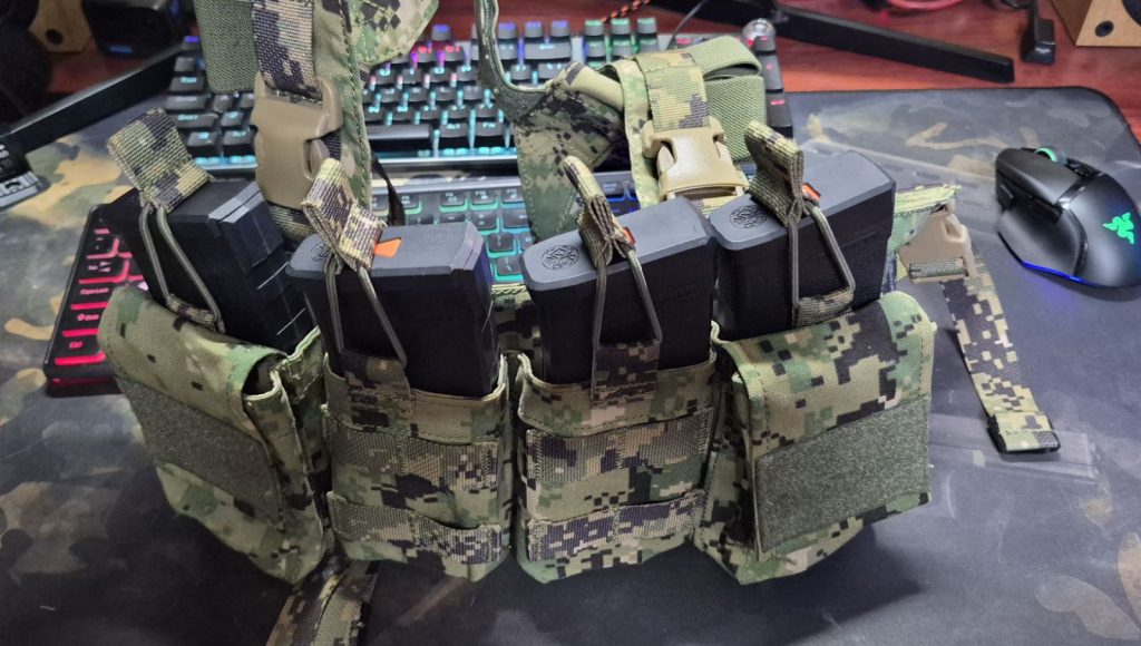 Chest Rig Digital Green